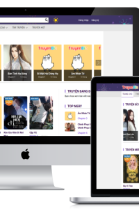 Giao diện website truyên tranh/ truyện chữ giống nettruyen bằng wordpress
