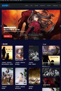 [update] Theme truyện audio – website truyện audio, sách nói (Ver 5.0)