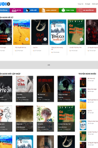 Theme truyện audio – website truyện audio, sách nói