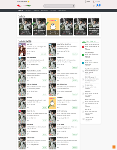 Full code truyện giống truyengo có chức năng trả phí, rank, vip