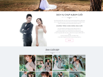 Theme wordpress dịch vụ chụp ảnh cưới Ni-bridal