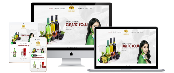 Theme wordpress bán hàng - korewi theme bán hàng rượu Hàn Quốc - Ảnh 2
