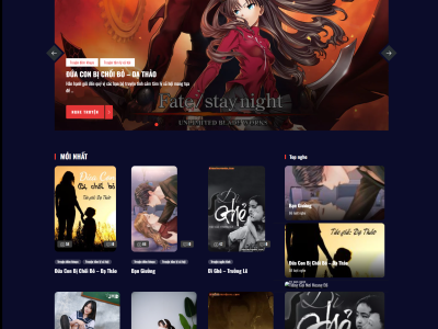 [update] Theme truyện audio - website truyện audio, sách nói (Ver 5.0)