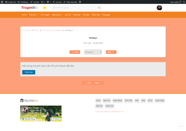 Full code truyện giống truyenqq có chức năng trả phí, rank - Ảnh 4