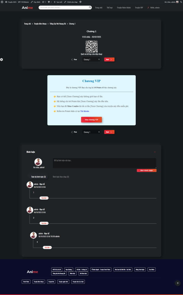 Full code truyện Chị Dậu có chức năng trả phí, rank - Ảnh 2