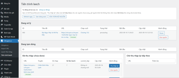 [NEW] Plugin OTruyen Importer - Cào truyện từ otruyen.cc về website - Ảnh 3