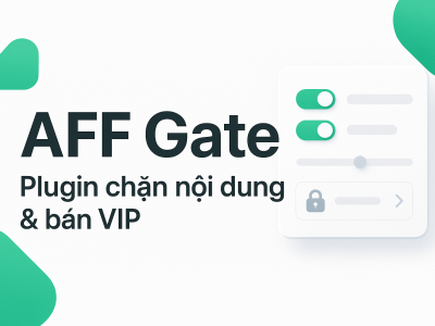 Plugin AFF Gate - Hỗ trợ click link affiliate trên website