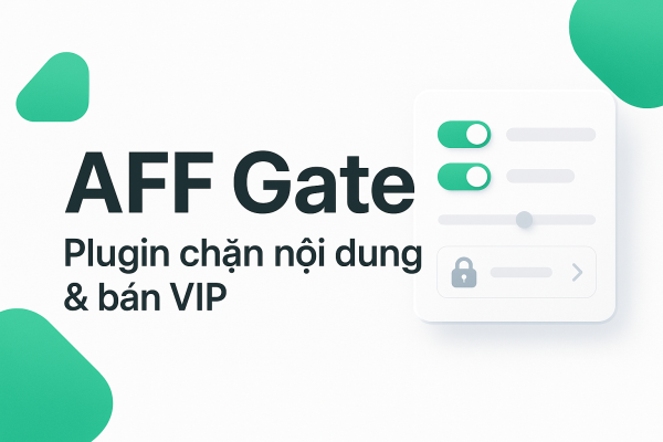 Plugin AFF Gate - Hỗ trợ click link affiliate trên website