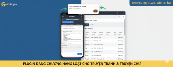 Plugin Đăng chap hàng loạt cho website truyện - Ảnh 2