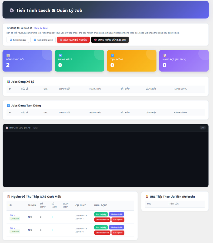 Plugin OTruyen Importer – Cào truyện từ otruyen, cắt bỏ banner quảng cáo trên ảnh