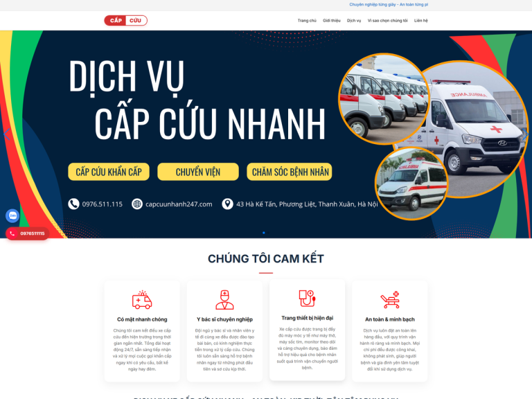Landing Cấp Cứu